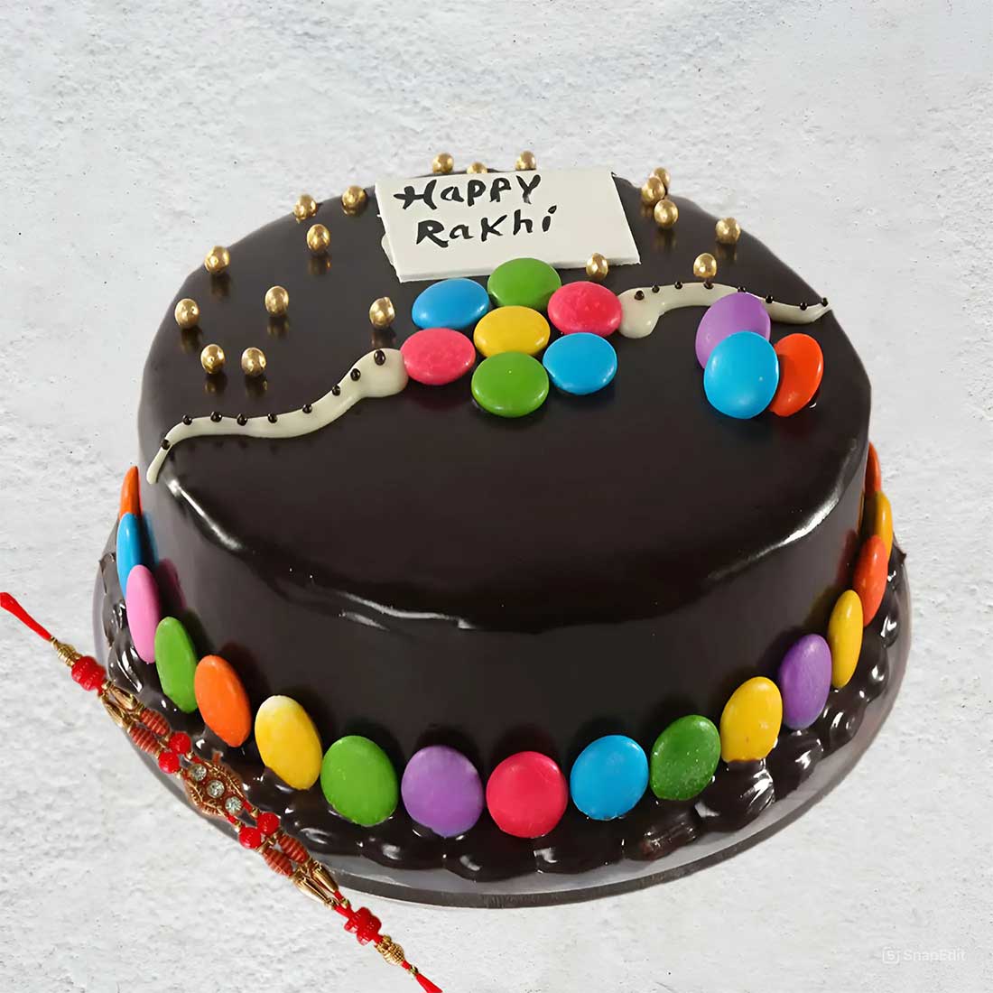 Chocolate Rakhi Cake