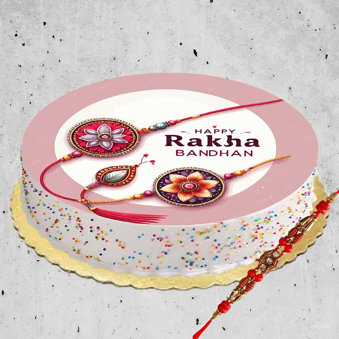 Raksha Bandhan Poster Cake