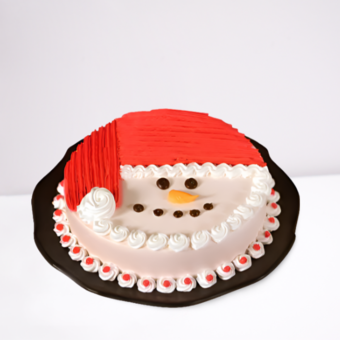 Santa Face Cream Cake