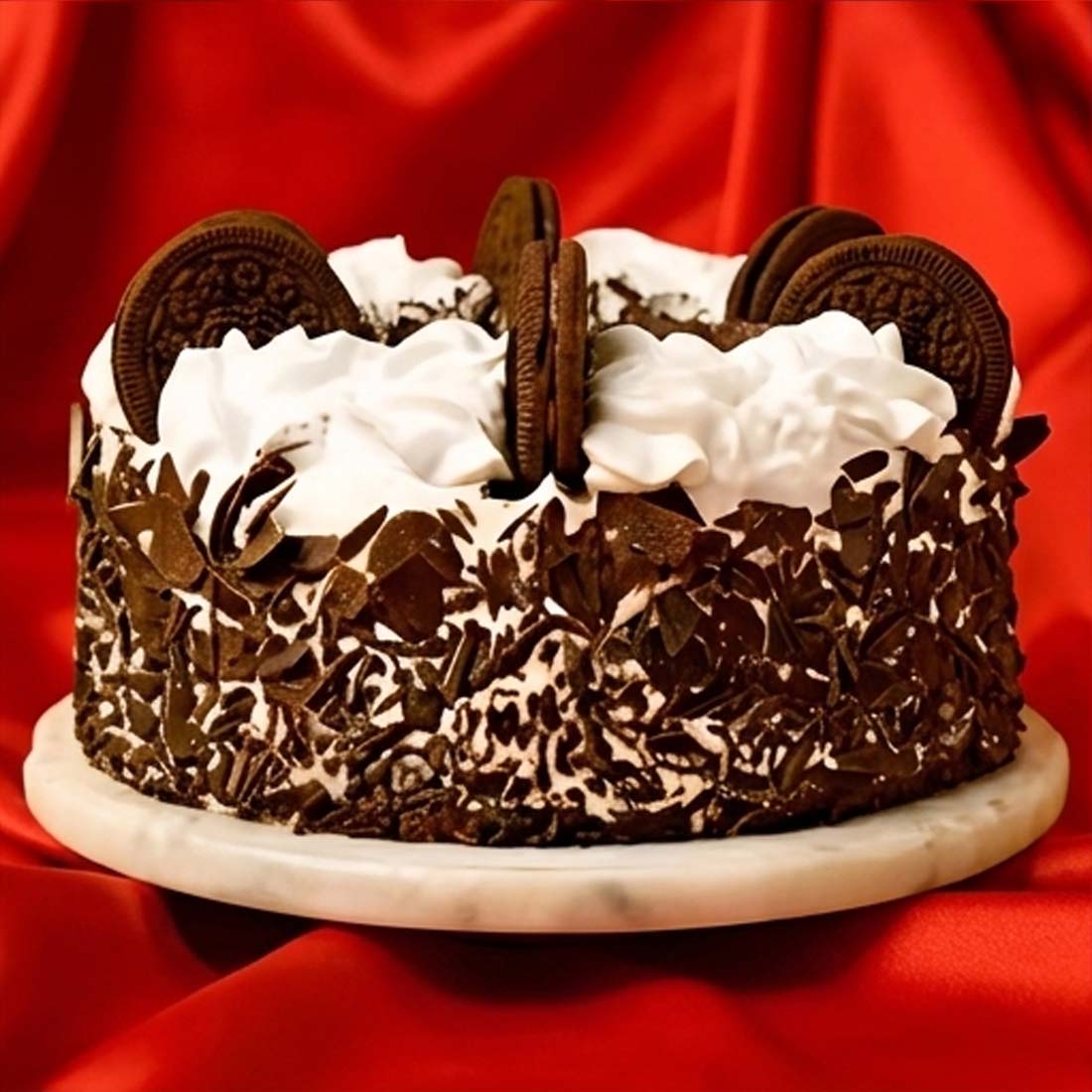 Black Forest Oreo With Chocolate Flakes