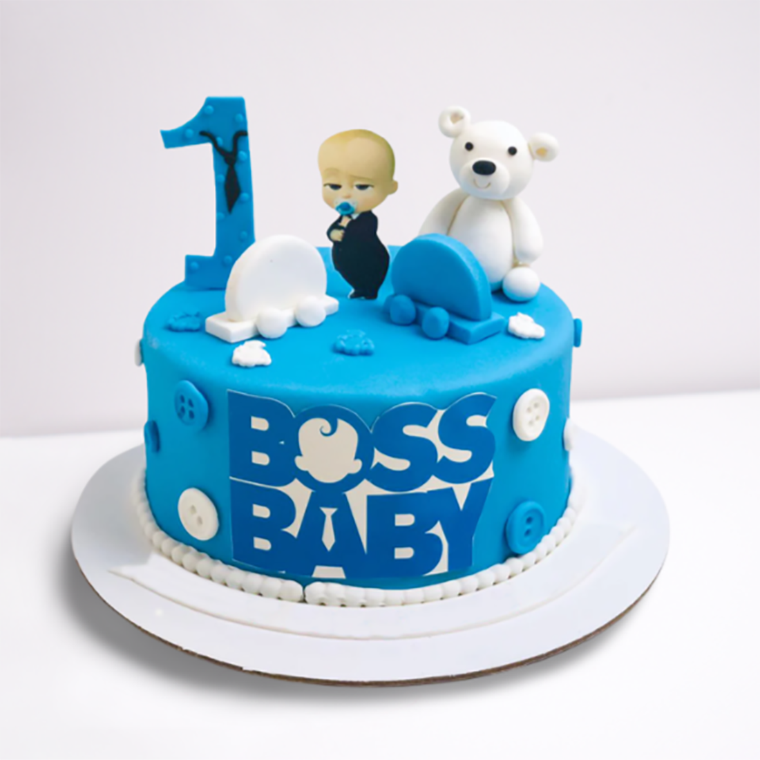 Boss Baby Theme Cake