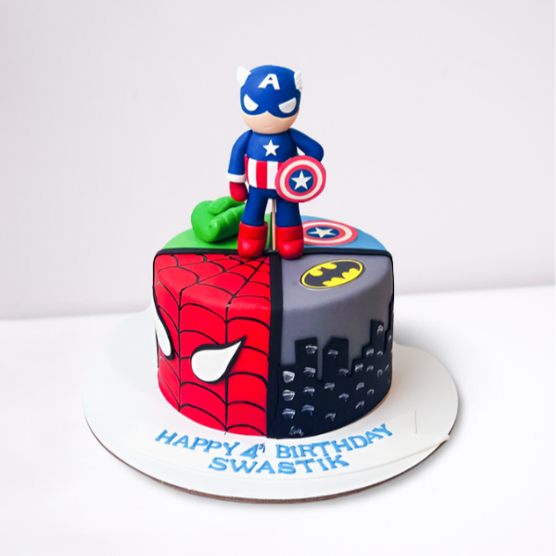 Avengers Theme Cake