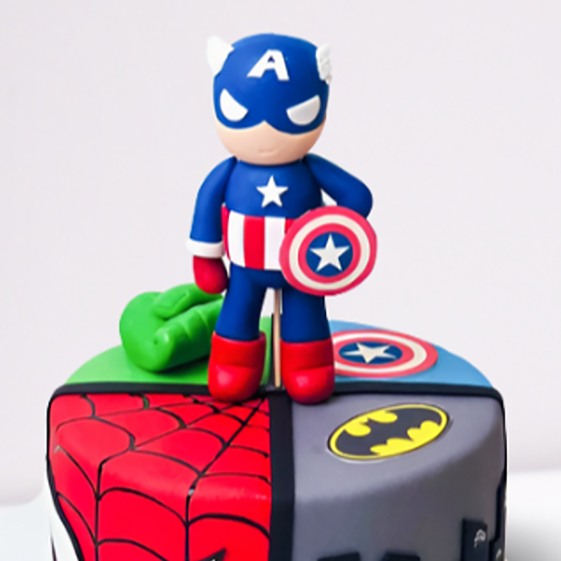 Avengers Theme Cake