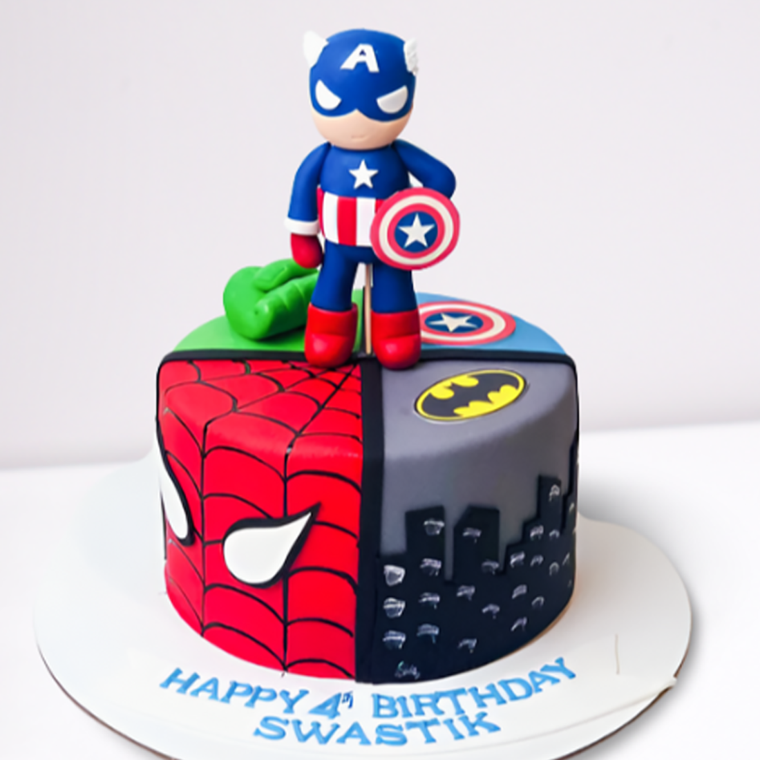 Avengers Theme Cake