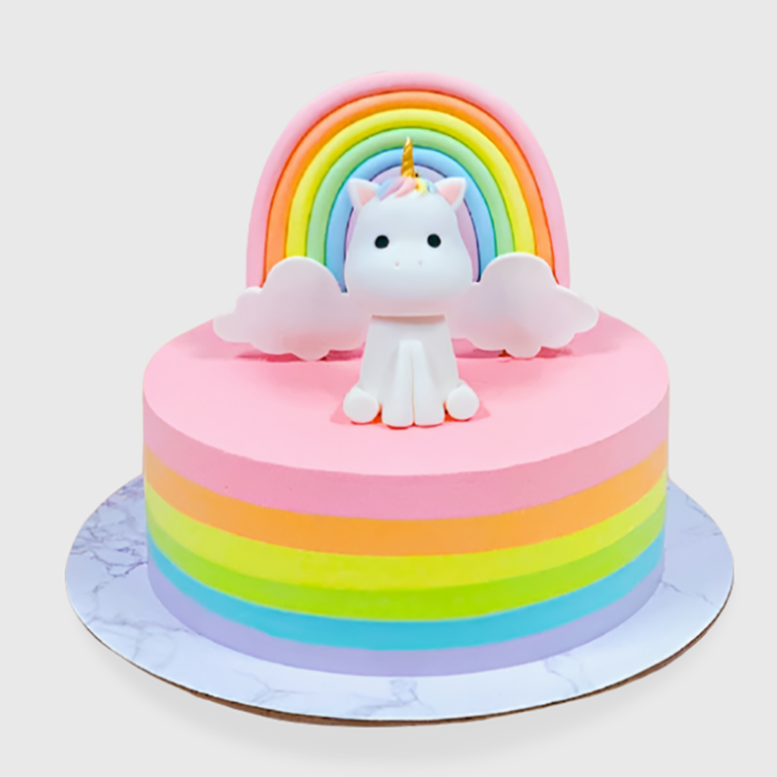 Colorful Unicorn Cake