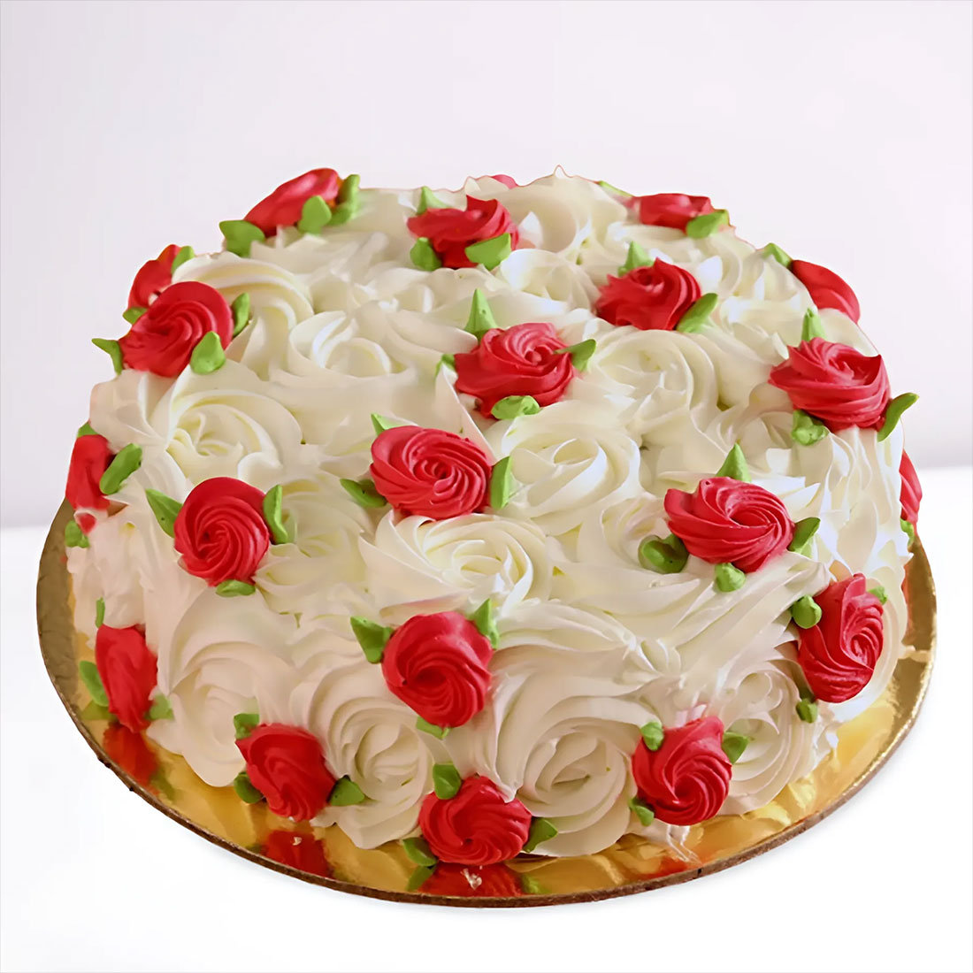 Creamy Rose Cake