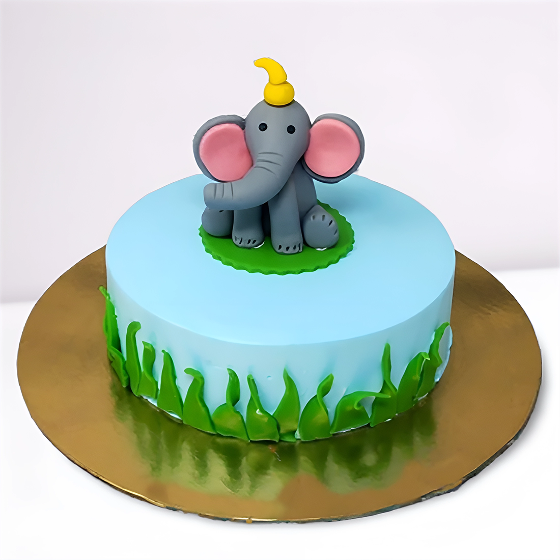 Elephant On Top Cake