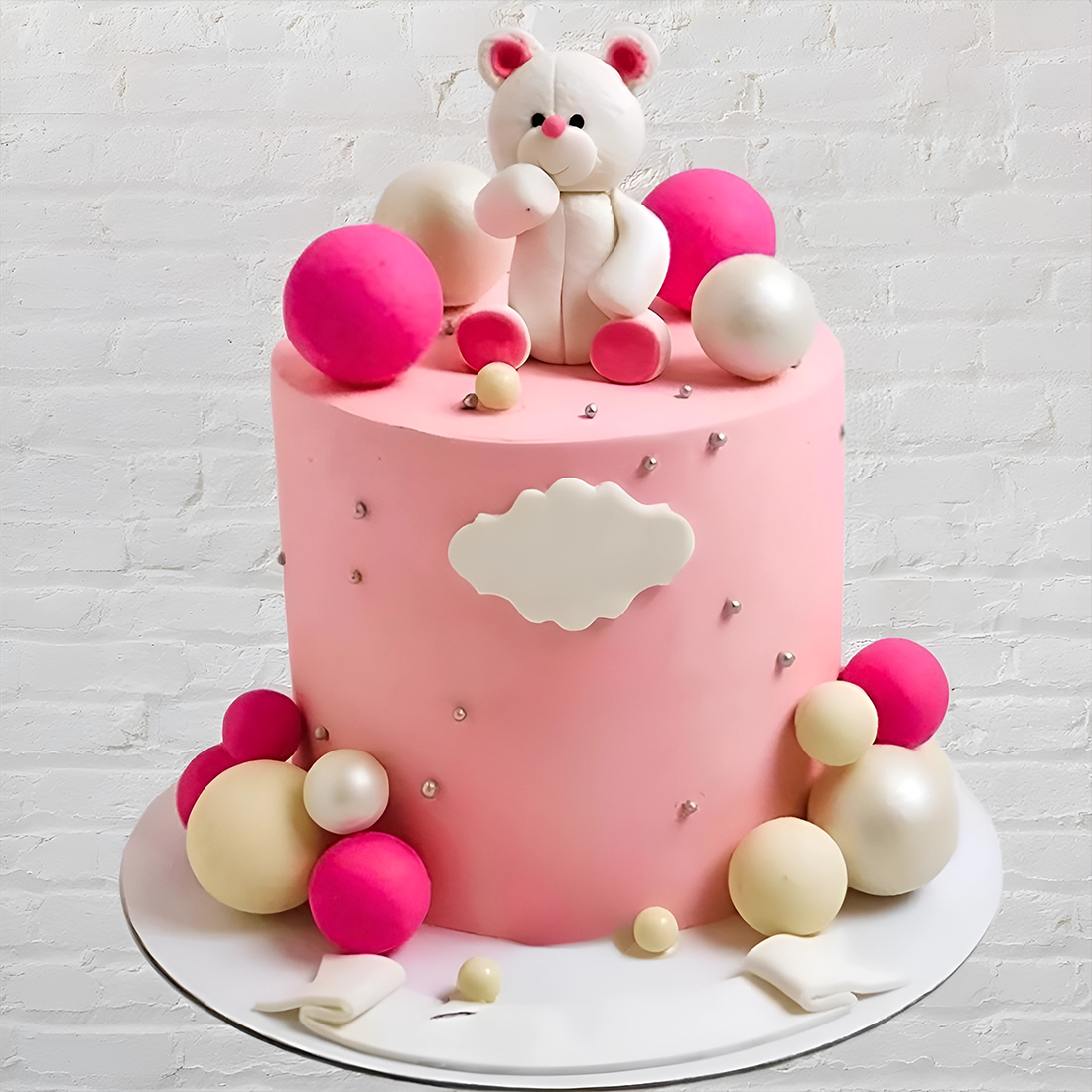 Fondant Teddy Theme Cake