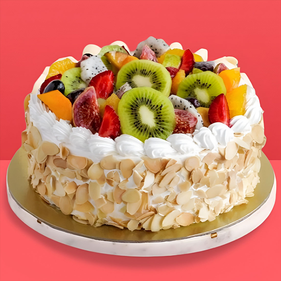 Fruit Almond Cake