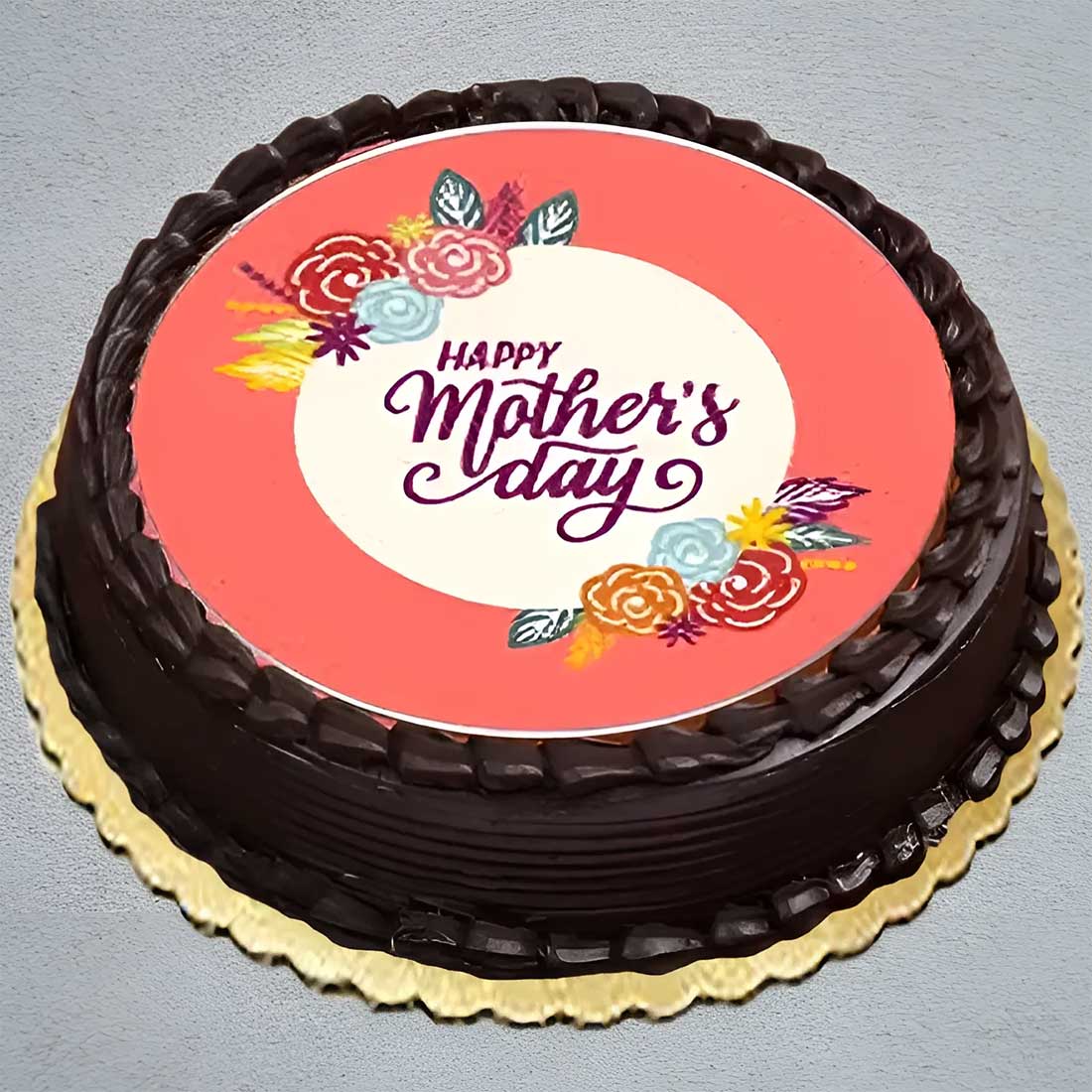 Mother's Day Chocolate Poster Cake