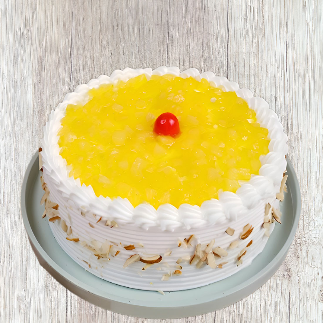 Pineapple Almond Cake