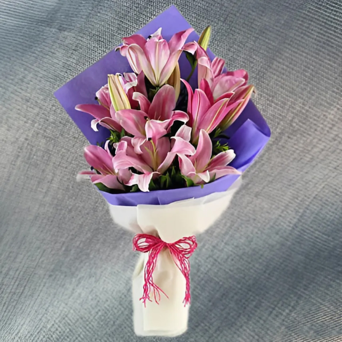 Pink Lilies Bouquet