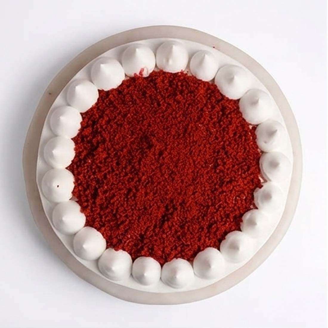 Round Red Velvet Cake