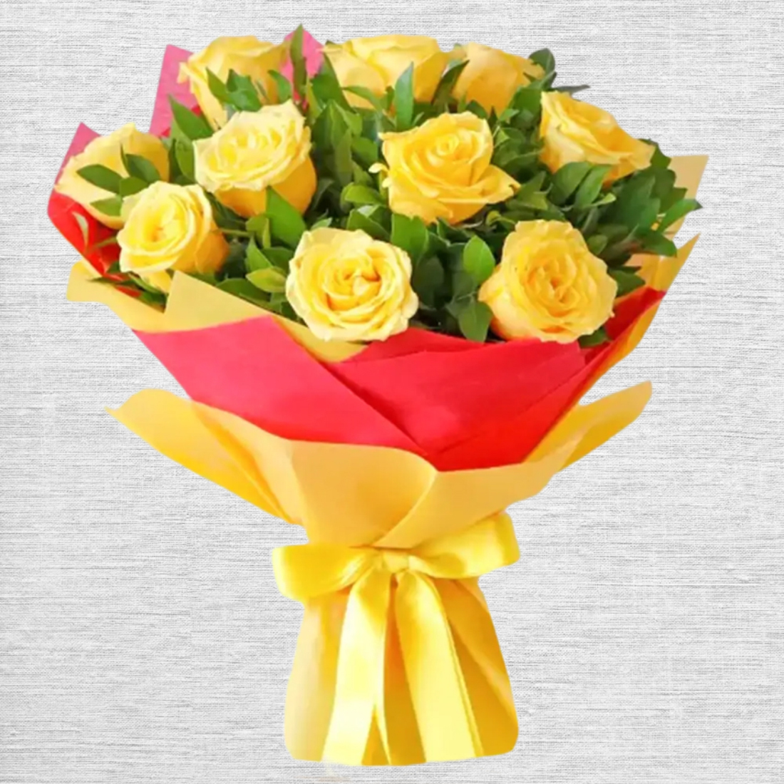 Sunny Yellow Roses