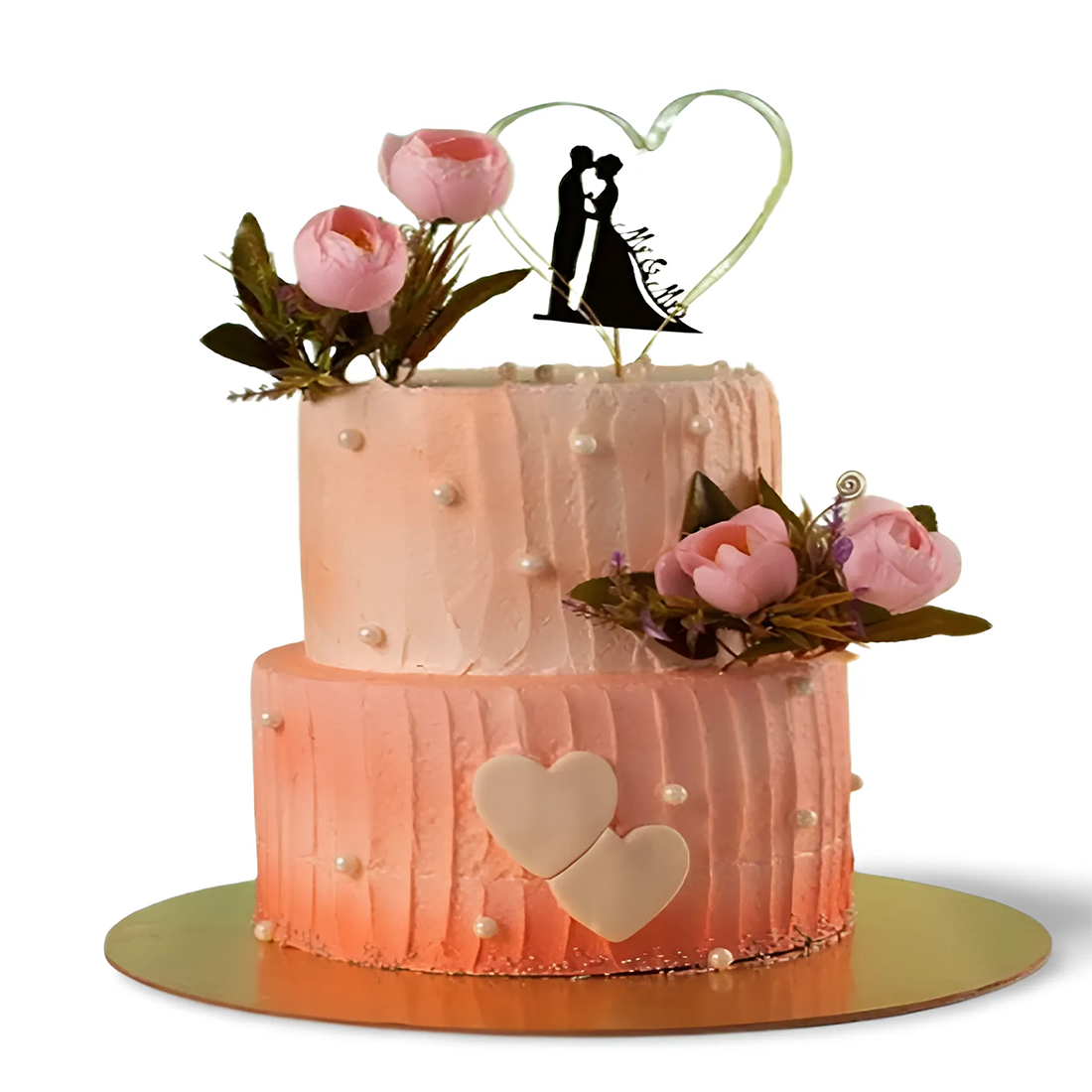 Two Tier Wedding Cake